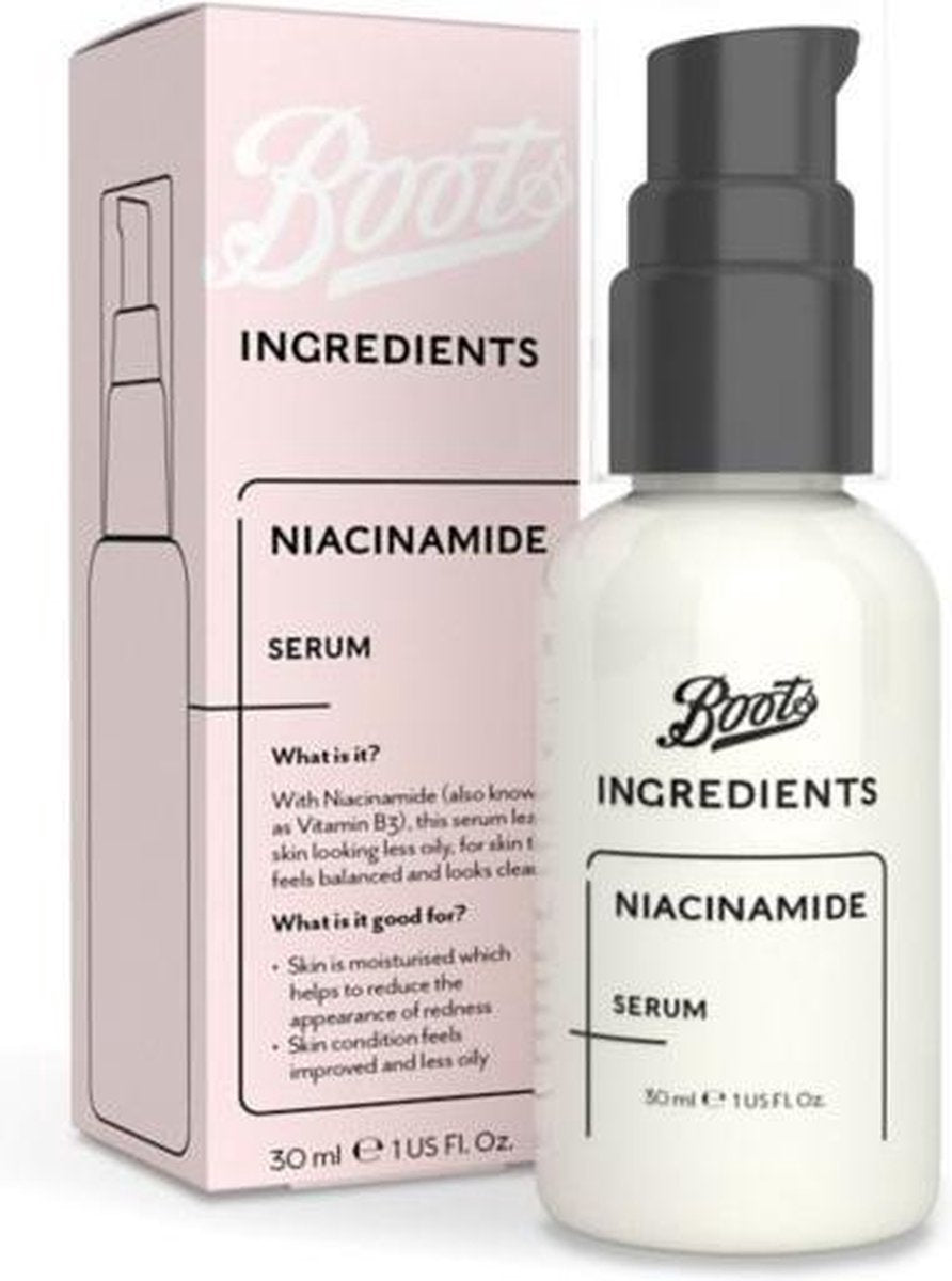 Boots Ingredients Niacinamide Serum