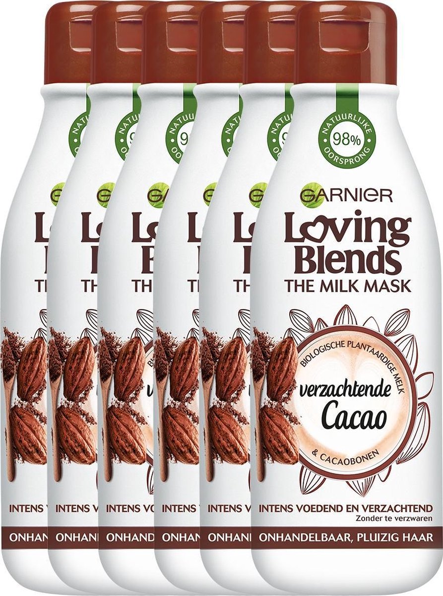 Garnier Loving Blends Milk Mask Cacao Haarmasker - 250 ml