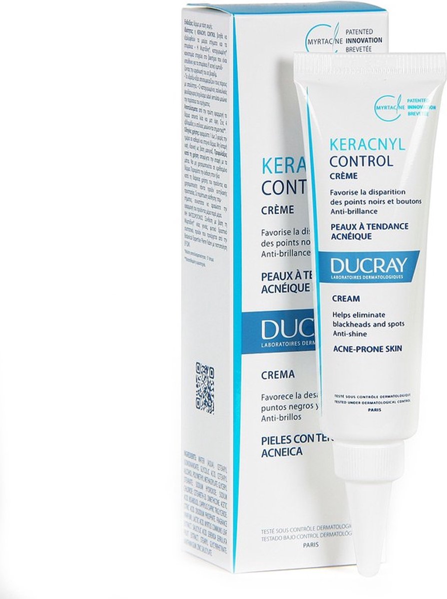 Ducray Keracnyl Glycolic+ Crème Desincrustante