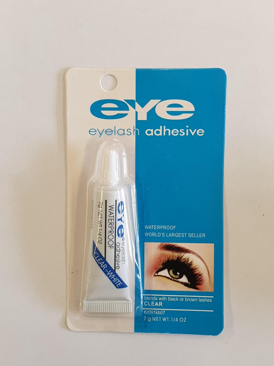 Eye eyelash adhesive|lash adhesive| Clear- White tone eyelash adhesive| Wimpies lijm| Nep wimperlijm| Doorzichtige wimperlijm