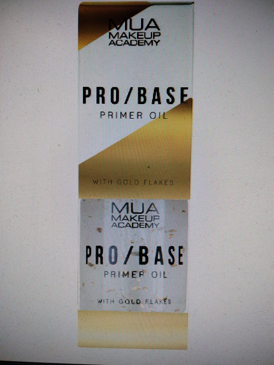 PRO/BASE PRIMER OLIE MET GOUD VLOKKEN