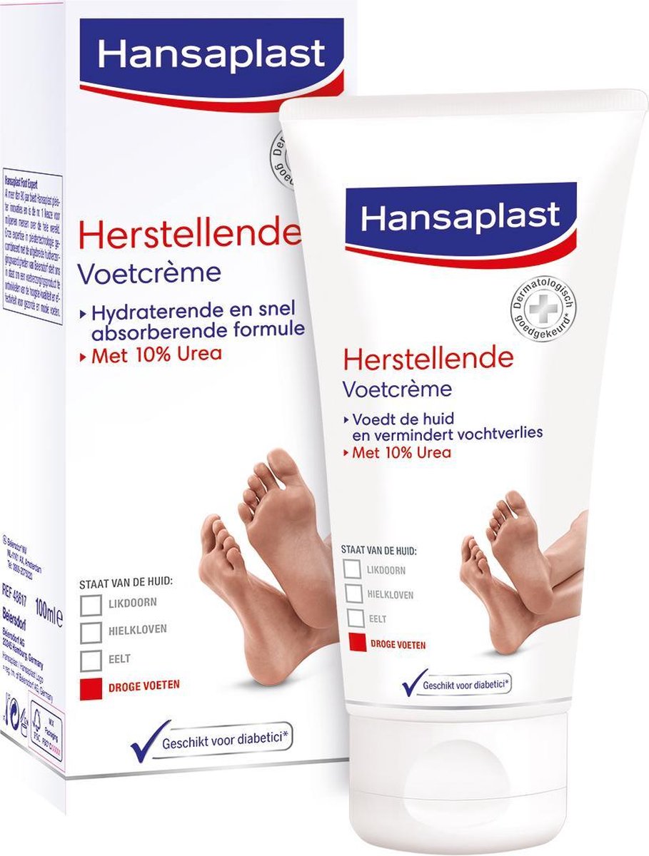 Hansaplast Herstellende Voetcreme 100 ml