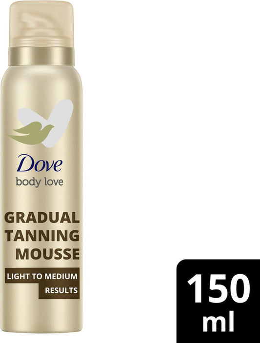 Dove Body Love Summer Revived Light-Medium Zelfbruinende Bodymousse 150 ml