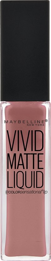 Maybelline Vivid Matte Liquid - 50 Nude Thrill - Nude - Lippenstift