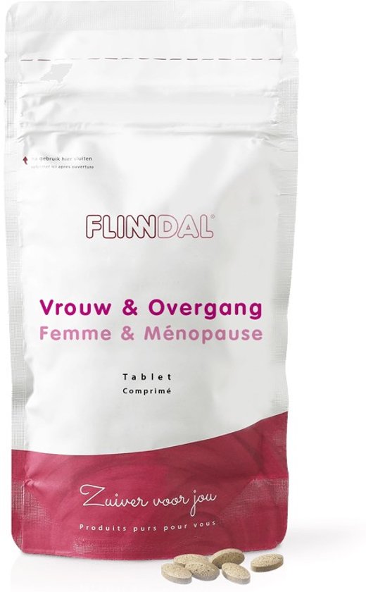 Vrouw & Overgang (Bij opvliegers, nachtelijk zweten en prikkelbare gevoelens)