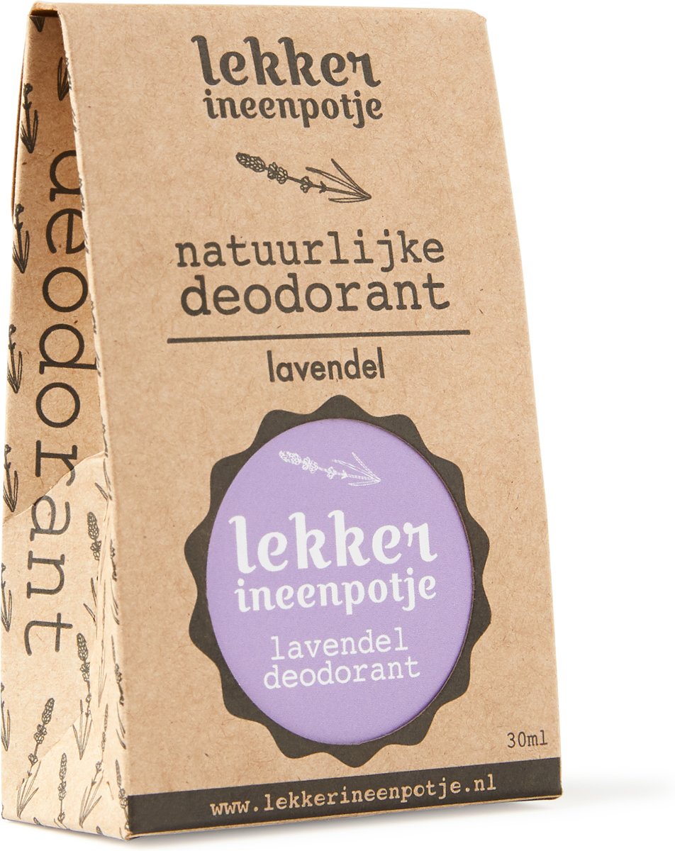 Lekker in een potje - Natuurlijke deodorant