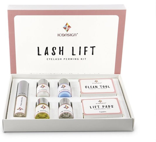 Iconsign Wimperlifting / Lash Lift Set - Professional Starter Kit - 7-Delig - Permanent