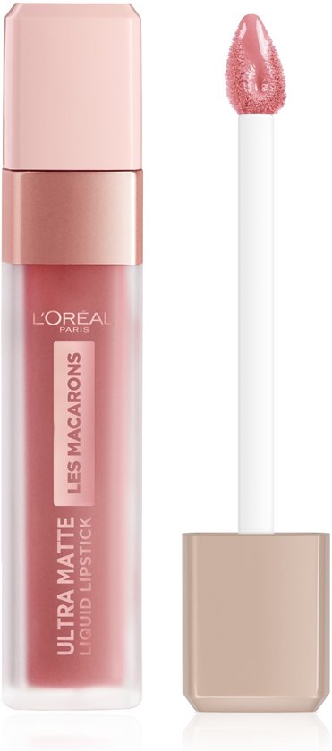 L'Oréal Paris Les Macarons - 836 Infinite Vanilla – Roze – Langhoudende Matte Lipstick – 6,7 ml