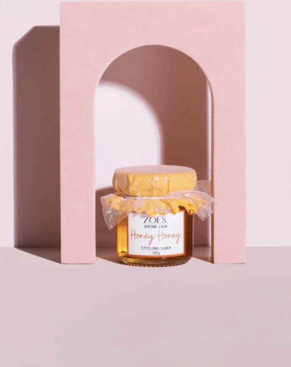 Zoes Cosmetics - Browjam - Browsoap - Honey