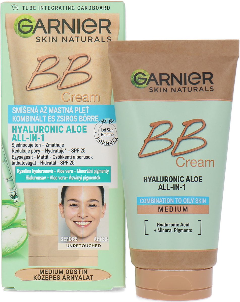 Garnier Skin Naturals BB Cream - Medium (Poolse Verpakking)