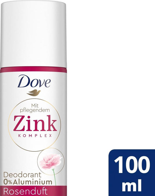 Dove Deo Spray Deodorant met Zink Roos Geur, 100 ml