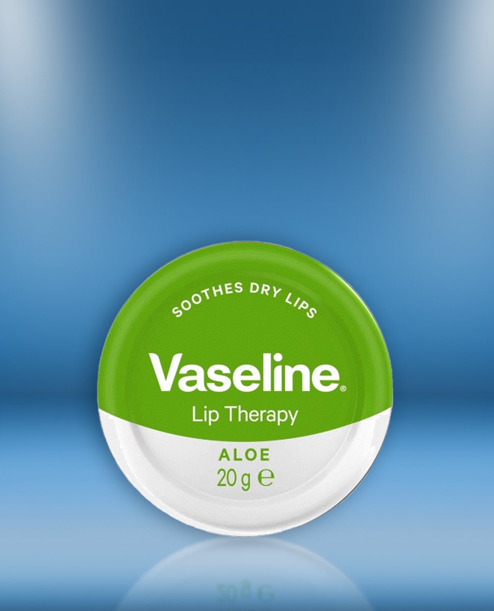 Vaseline - Lip Therapy Original Tin - Aloë Vera Lipbalm - Lip Care 20 g