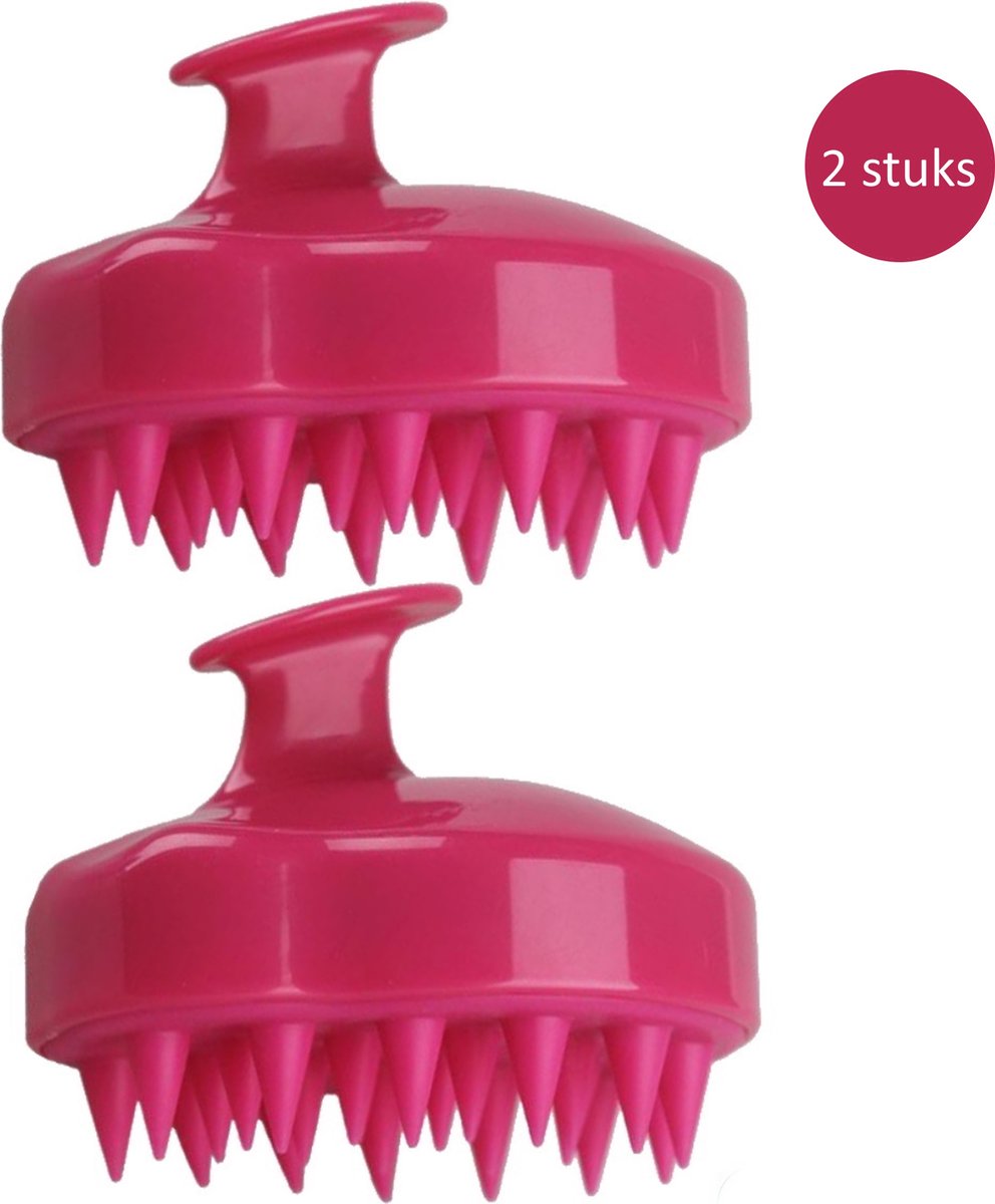 B&P – Anti roos borstel – 2 stuks - Anti roos borstel - scalp massager – hoofdhuid massage borstel – shampoo brush – tegen haaruitval – stimulatie haargroei