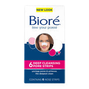 Biore Original Deep Cleansing Pore Strips 6 Nose Strips