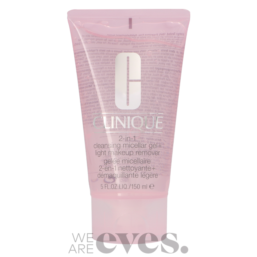 Clinique 2-In1 Cleans. Mic. Gel+Light Makeup Rem.