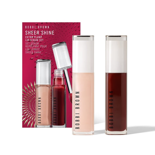 Bobbi Brown Holiday City Lights Sheer Shine Extra Plump Lip Serum Set