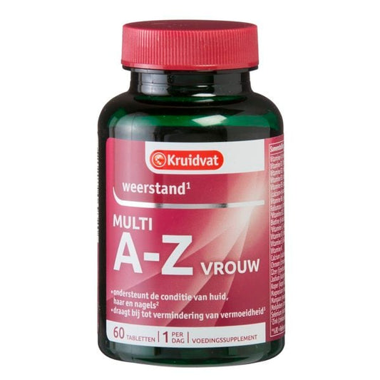 Multivitaminen A-Z Vrouw