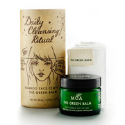 MOA The Green Balm 50ml and Luxurious Bamboo Face Cloth