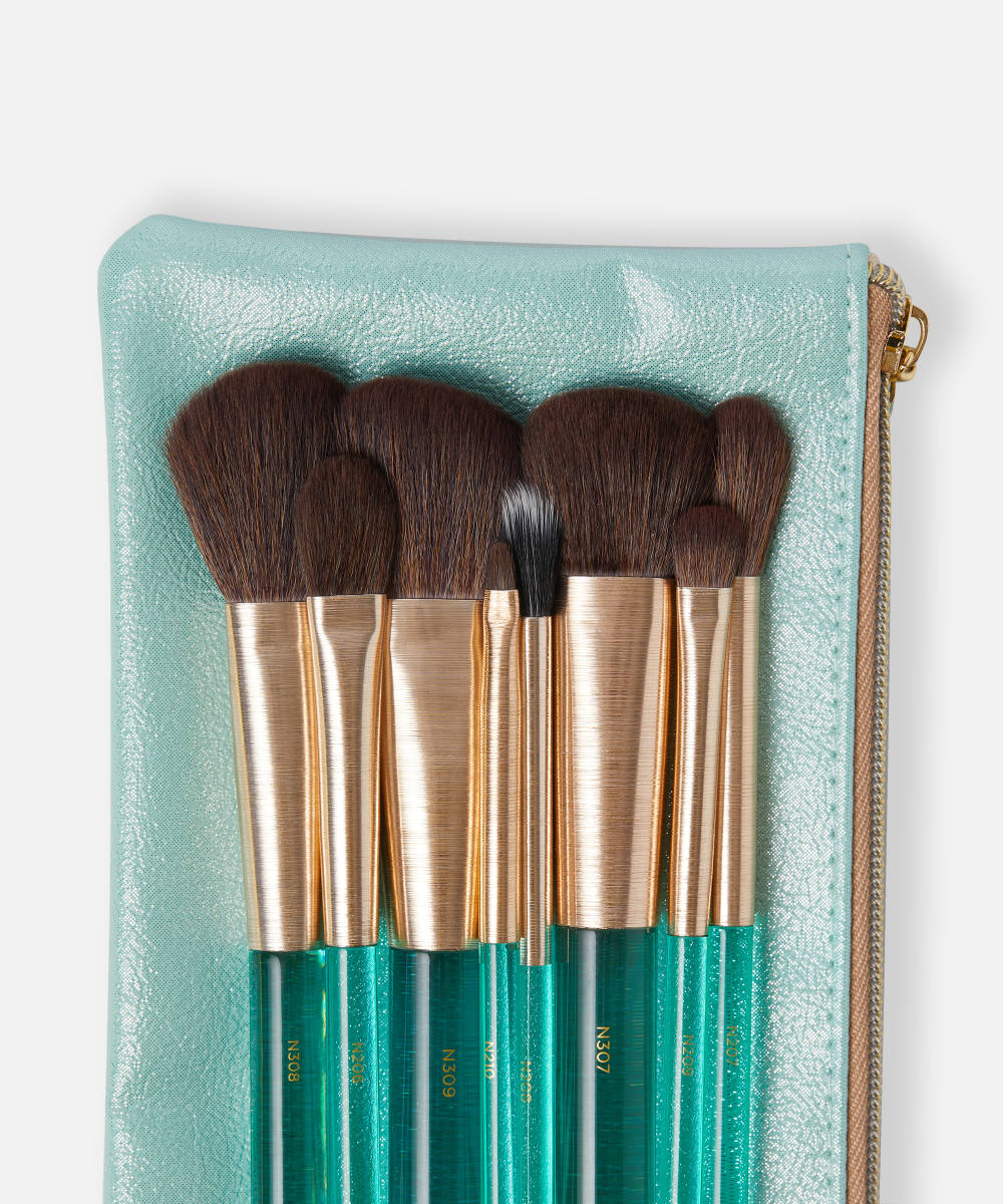 Aquamarine Essential Brush Set