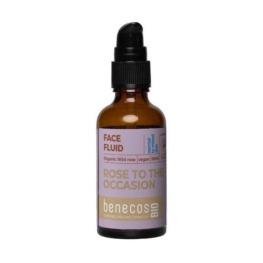 benecos BIO Organic Wild Rose Face Fluid