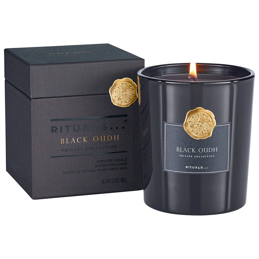 Rituals Cosmetics Black Oudh Luxe Scented Kaars 360g