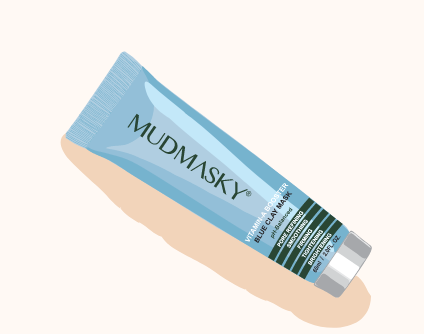 Vitamin-A Booster Blue Clay Mask