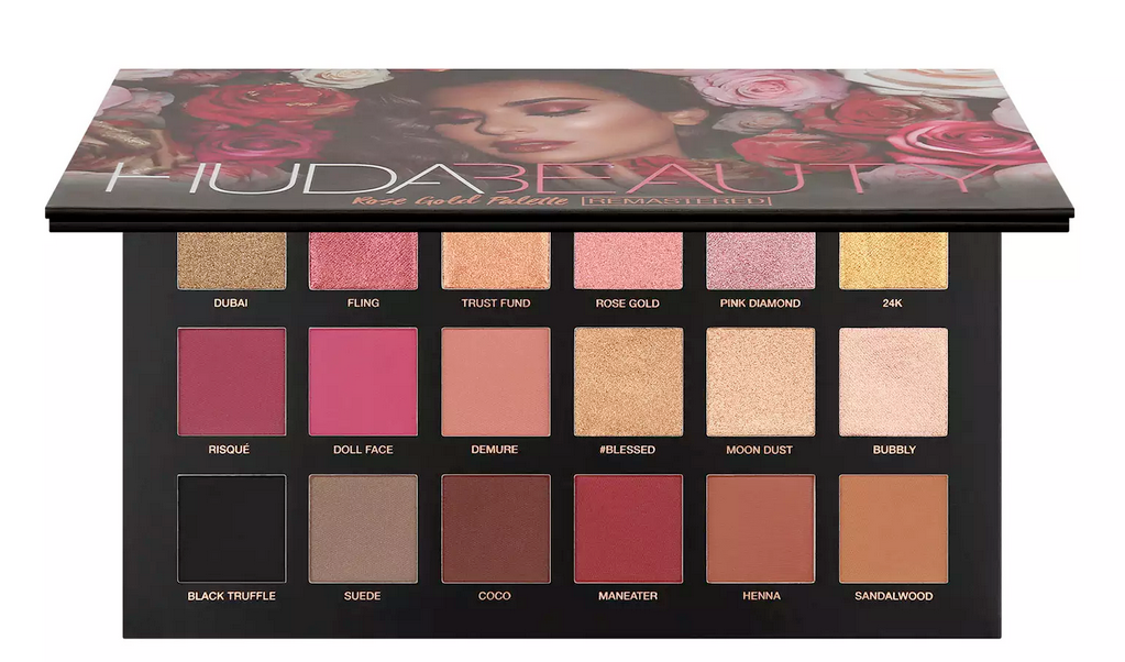 Textured Shadows Palette - Rose Gold Edition