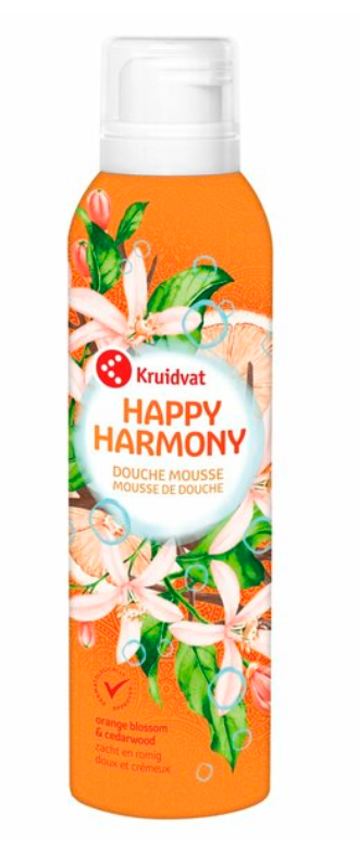 Kruidvat Happy Harmony Douchemousse