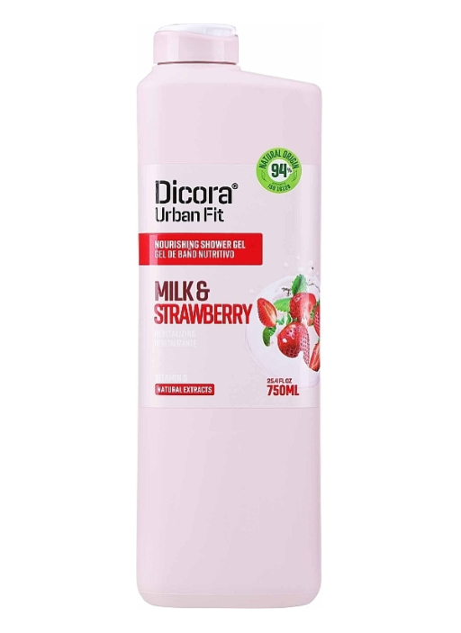 Douchegel Milk & Strawberry