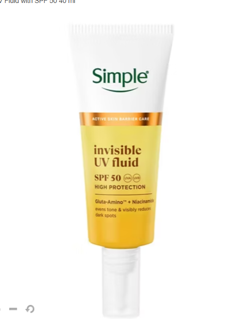 Invisible UV Fluid with SPF 50