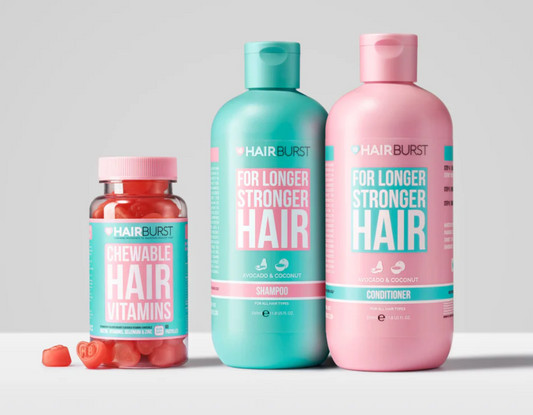 Chewable Hair Growth Bundle (Hair Vitamins + Shampoo & Conditioner)