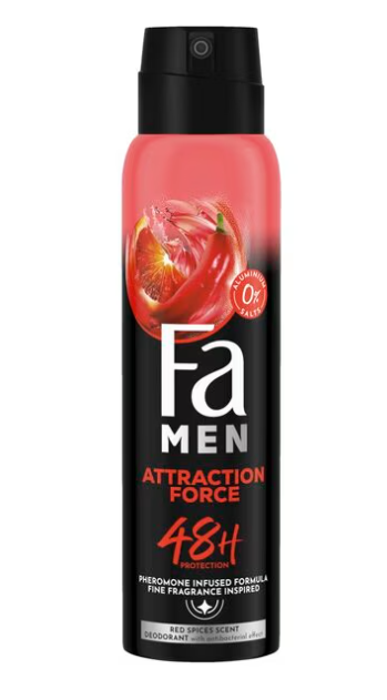 Attraction Force Deodorant & Bodyspray
