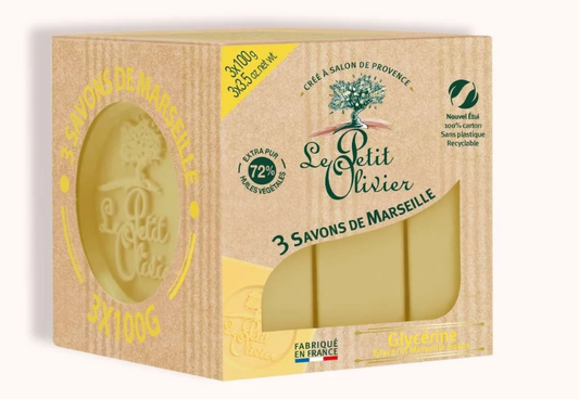 3 Savons de Marseille - Glycérine