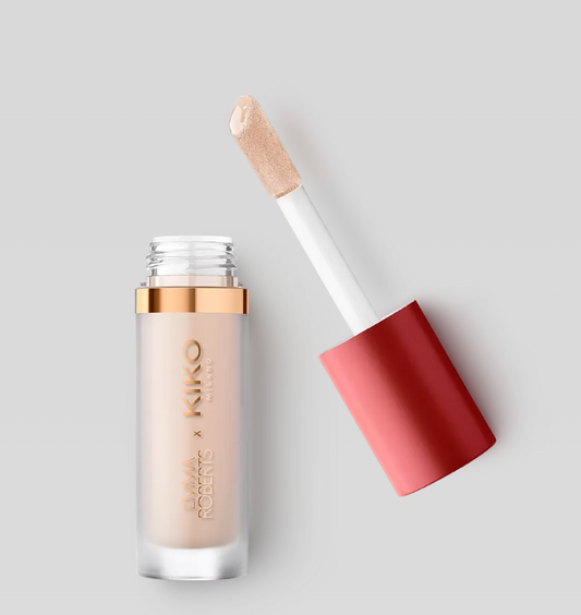 Emma Roberts x Kiko Milano glow-n-seek liquid concealer + foundation