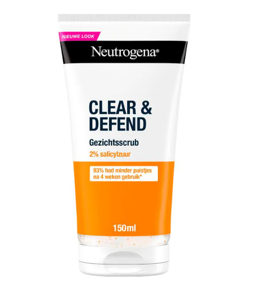 Clear & Defend Facial Scrub