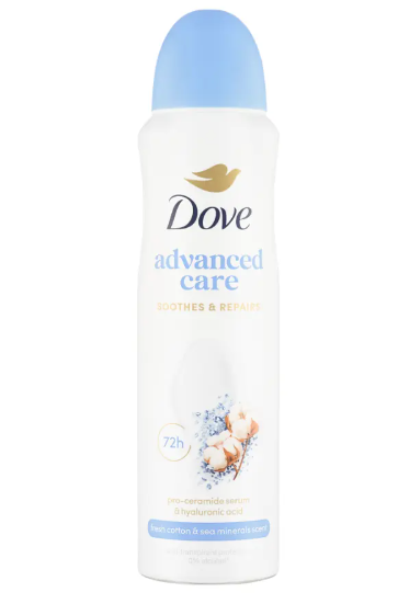 Dove Deo AP Spray Adv Fresh Cotton & Sea minerals 150ml