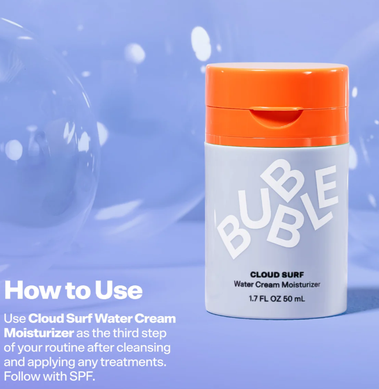 Bubble Cloud Surf Moisturizer
