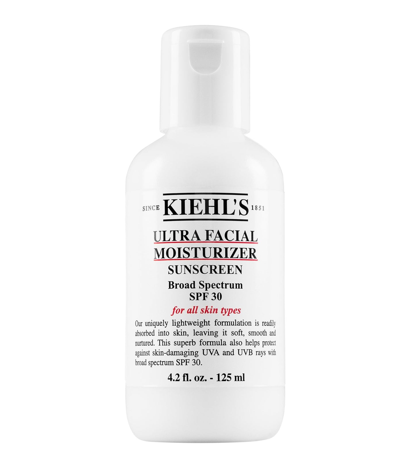 Ultra Facial Moisturizer SPF 30 - 125ml