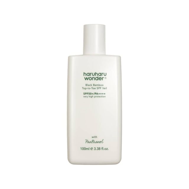 Black Bamboo Top-to-Toe SPF Veil