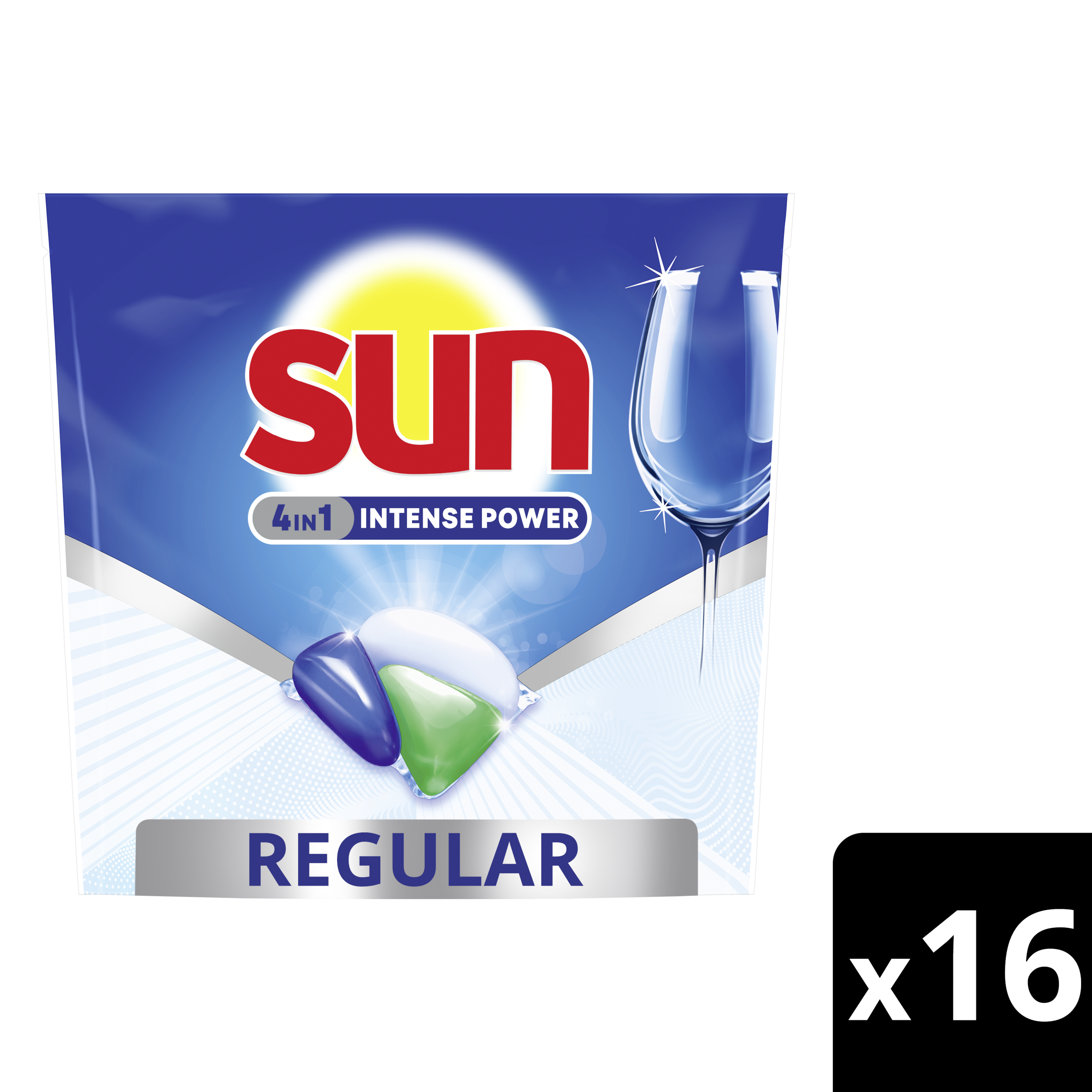 Sun Intense Power Vaatwascapsules 16x – We Are Eves Shop