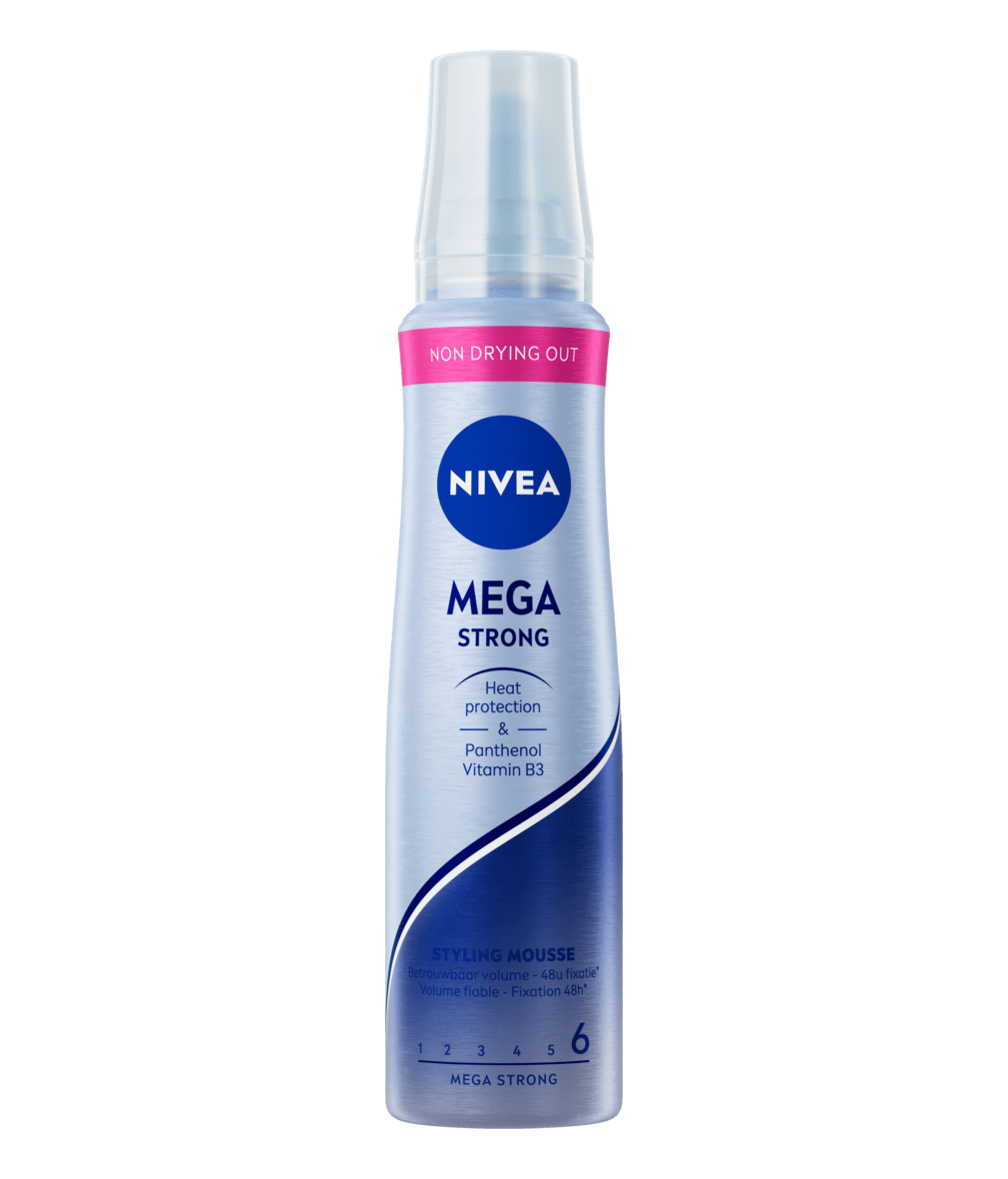 NIVEA Mega Strong Styling Mousse 150ml