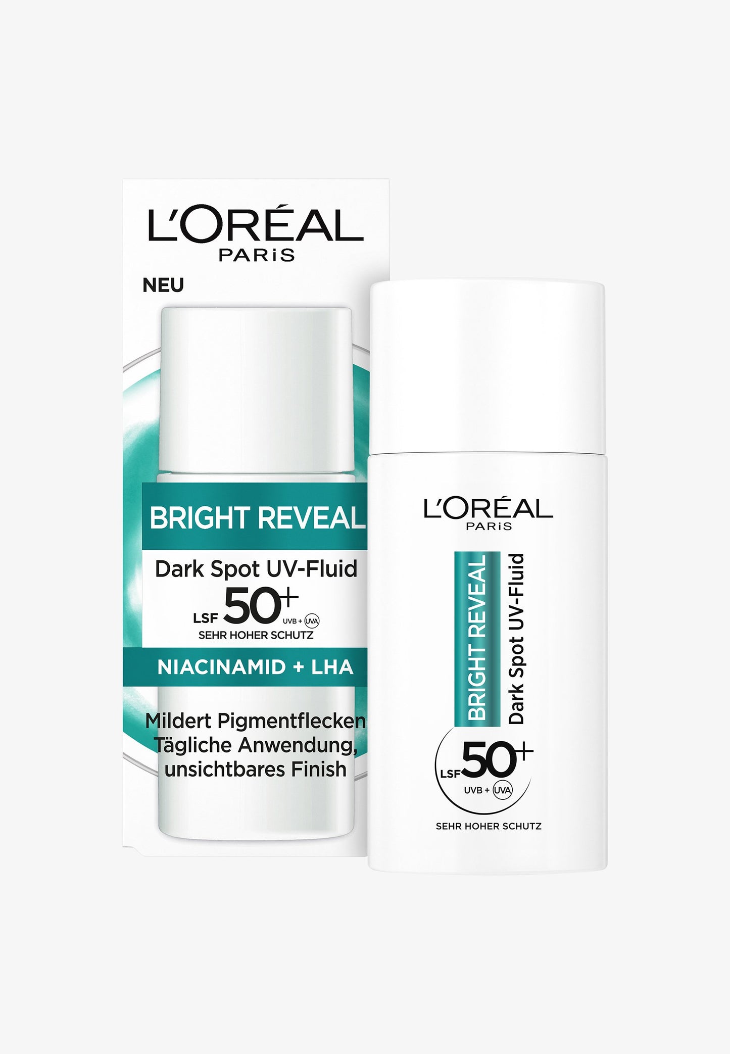L'Oréal Paris Skin BRIGHT REVEAL DARK SPOT UV FLUID LSF 50 - Sunscreen