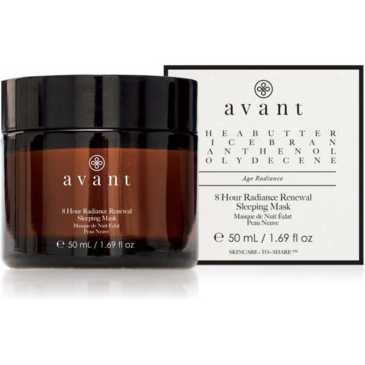 Avant Age Radiance 8 hour Radiance Renewal Sleeping Mask Masker  ml