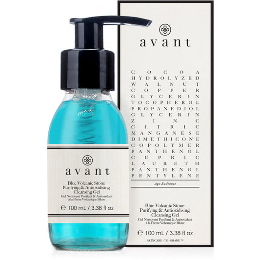 Avant Age Radiance Blue Volcanic Stone Purifying & Antioxydising Cleansing Gel Reinigingsgel  ml