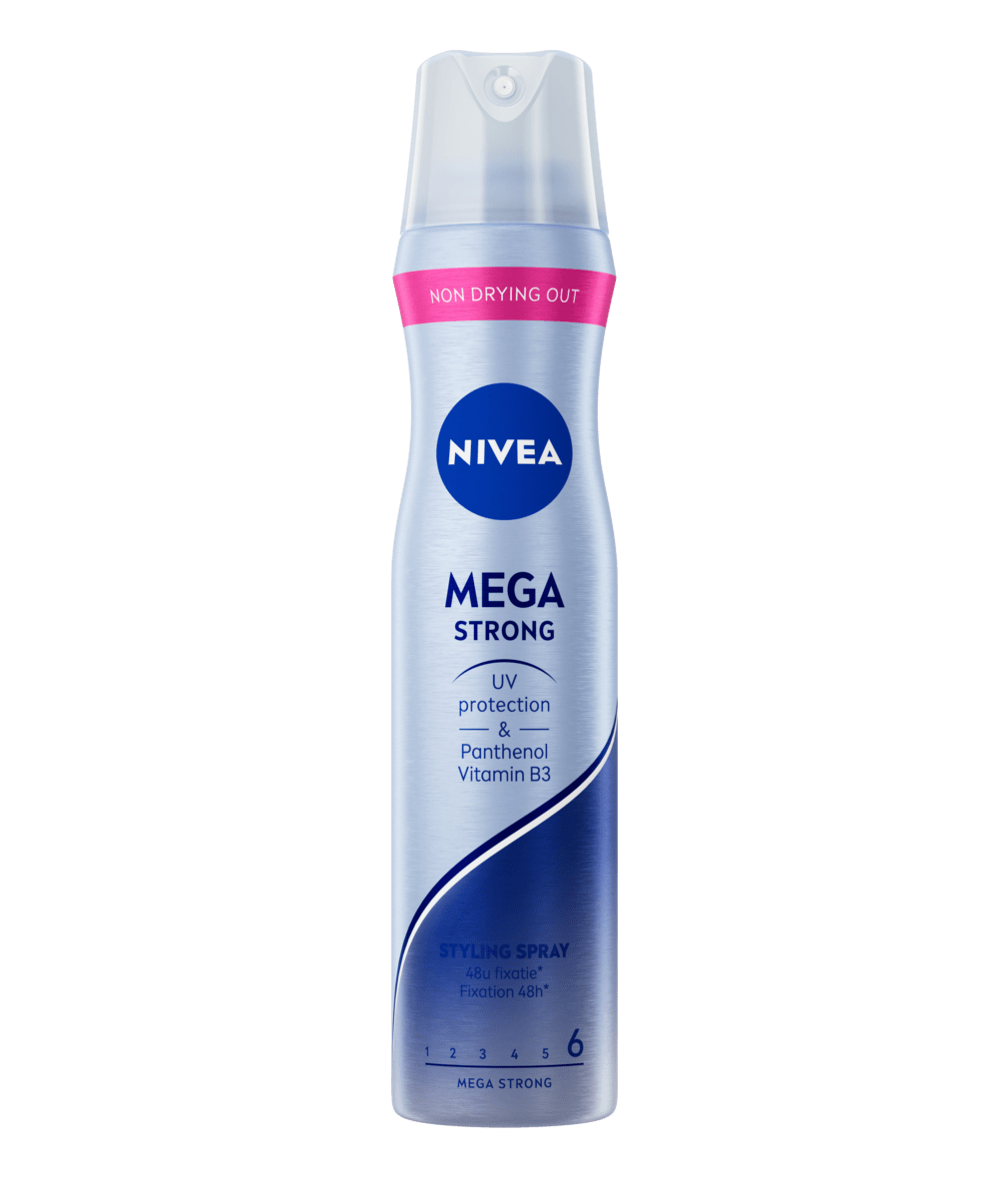 NIVEA Mega Strong Styling Spray 250ml