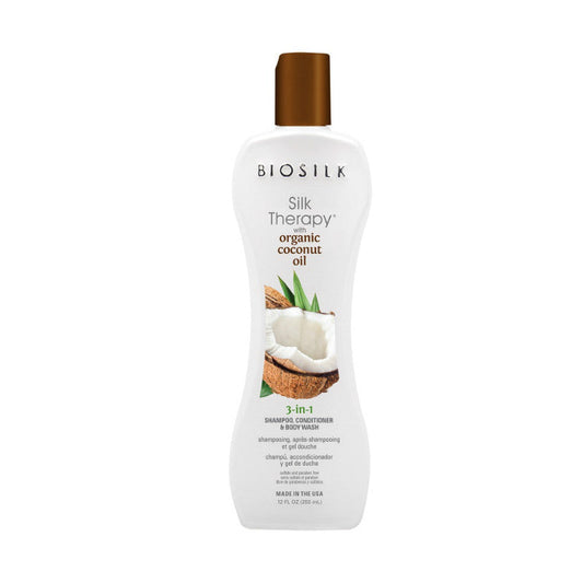 BioSilk Silk Therapy with Coconut Oil 3 in 1 355ml