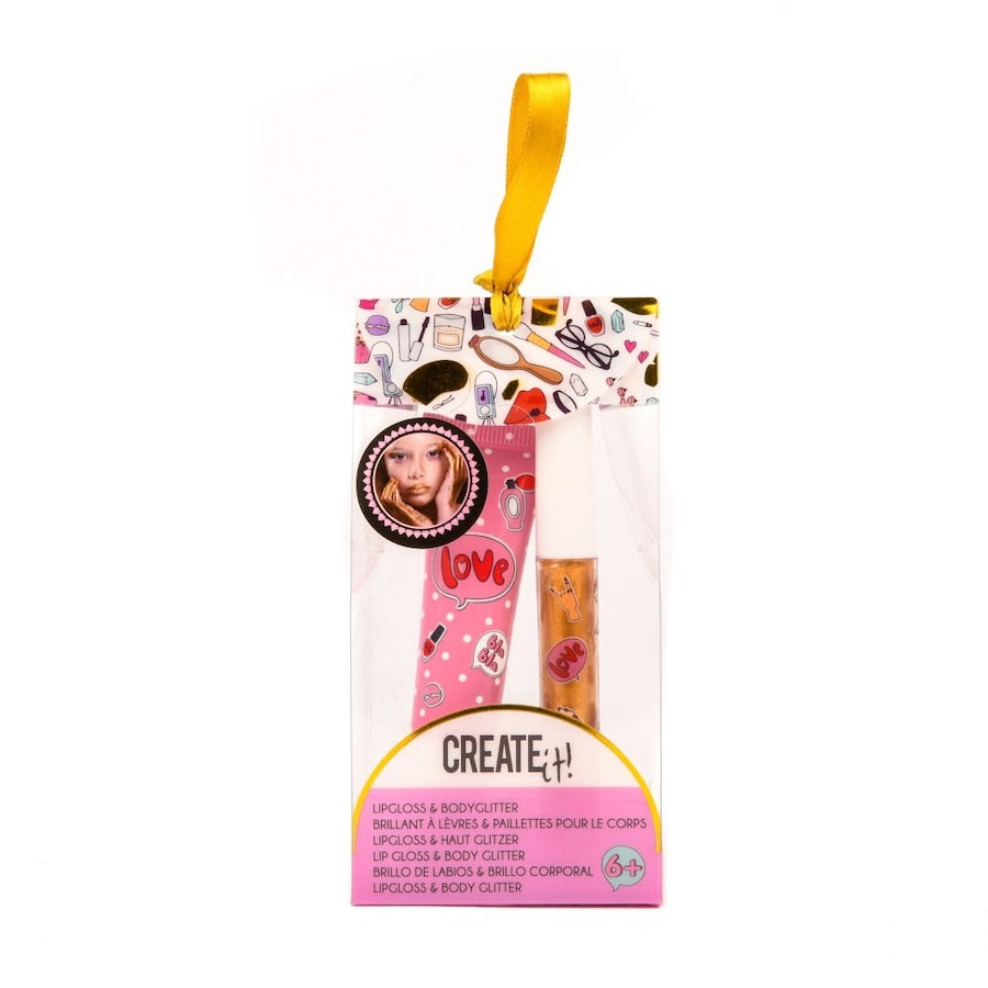 Create It! Lipgloss & Bodyglitter Goud & Zilver