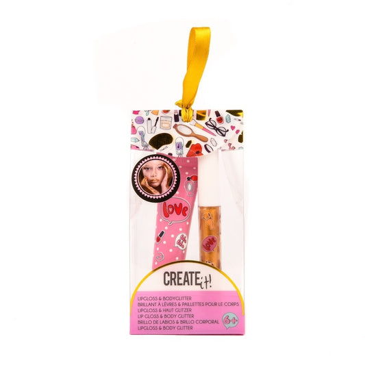 Create It! Lipgloss & Bodyglitter Goud & Zilver