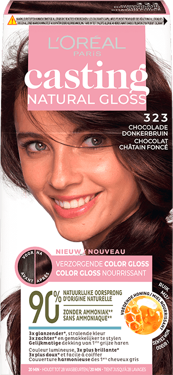 Casting Natural Gloss 323 Chocolade Donkerbruin