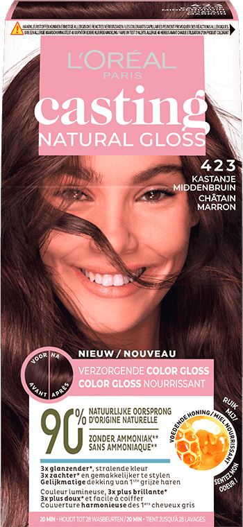 Casting Natural Gloss 423 Kastanje Middenbruin